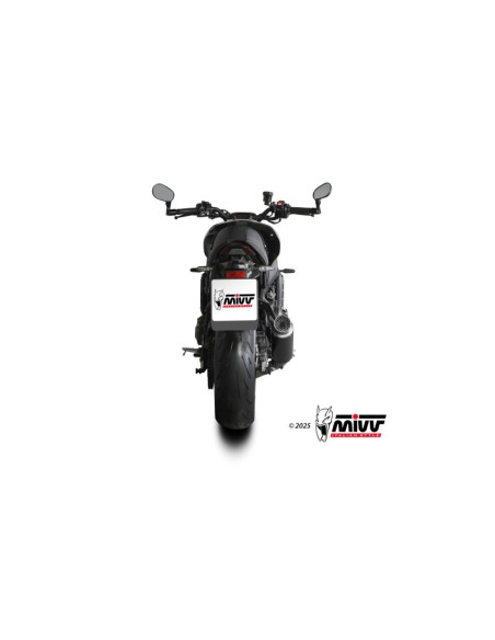 Mivv Full System 3x1 GPpro BLACK YAMAHA XSR 900 / GP 2022-25