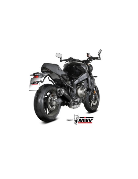 Mivv Full System 3x1 DELTA RACE BLACK YAMAHA XSR 900 / GP 2022-25