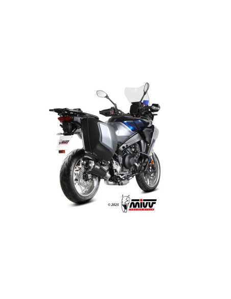 Mivv Full System 3x1 DELTA RACE BLACK YAMAHA Tracer 9 / GT / GT+ 2025