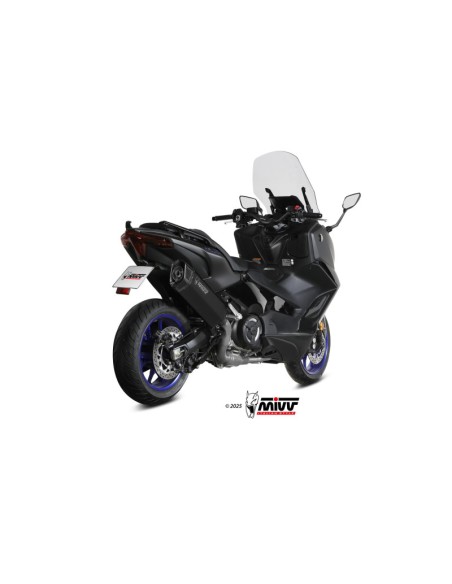 Mivv Full System 2x1 SR-1 BLACK TITANIUM YAMAHA T-MAX 560 2025
