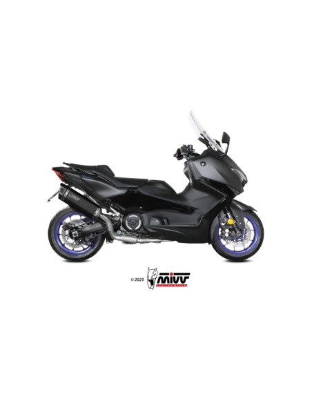 Mivv Full System 2x1 SR-1 BLACK YAMAHA T-MAX 560 2025