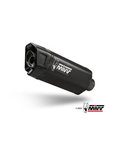 Mivv Full System 2x1 SR-1 BLACK YAMAHA T-MAX 560 2025