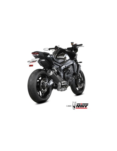 Mivv Full System 3x1 GPpro BLACK YAMAHA MT-09 / SP / FZ-09 2024-25 / R9 2025