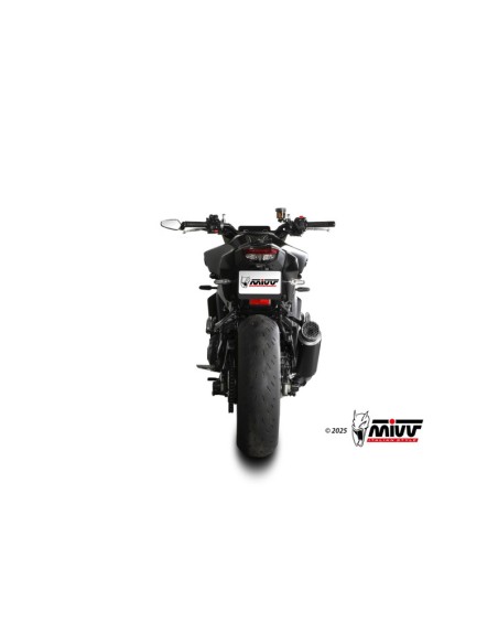 Mivv Full System 3x1 GPpro BLACK YAMAHA MT-09 / SP / FZ-09 2024-25 / R9 2025