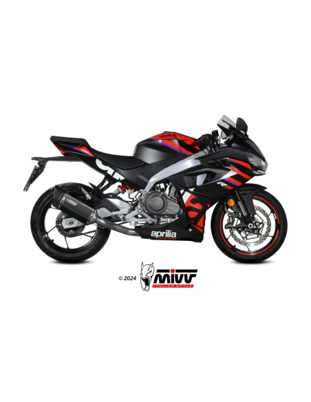 Mivv Full System 2x1 SR-1 BLACK APRILIA RS 457 2024-25