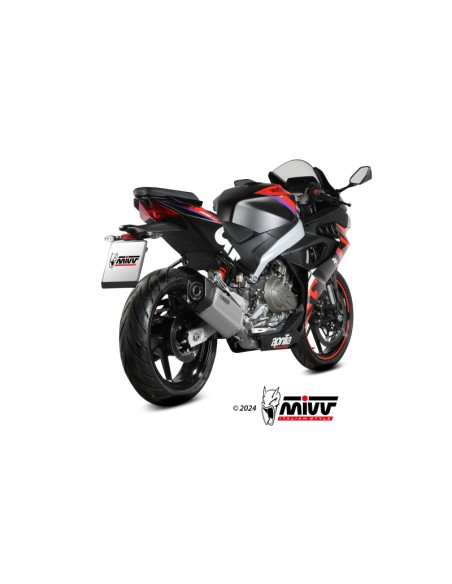 Mivv Full System 2x1 SR-1 TITANIUM APRILIA RS 457 2024-25