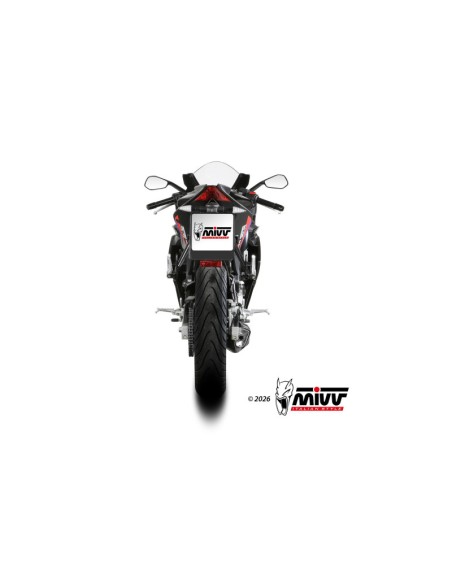 Mivv Full System 1x1 DELTA RACE ST. STEEL APRILIA TUONO 125 / TUONO 125 2025-