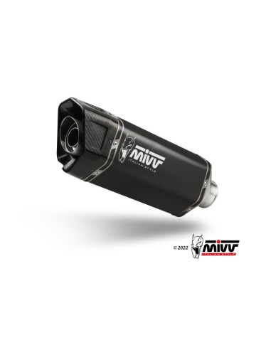 Mivv Full System 2x1 SR-1 BLACK SUZUKI GSX-8R / GSX-8S 2025-