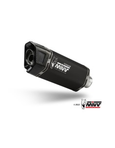 Mivv Full System 3x1 SR-1 BLACK TITANIUM TRIUMPH STREET TRIPLE 765 R / RS 2025-