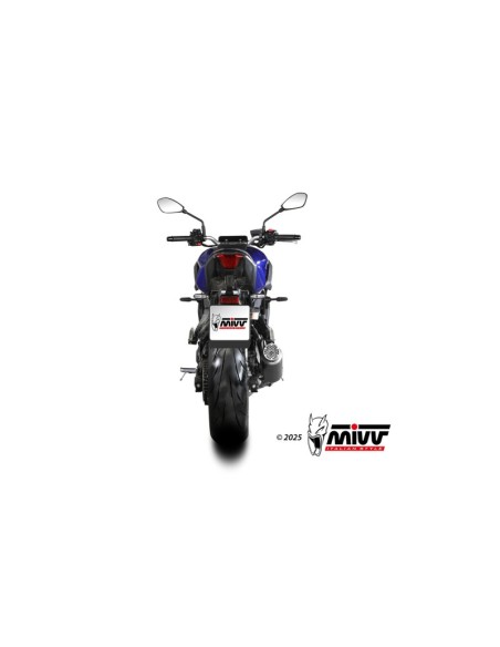 Mivv Full System 2x1 GPpro CARBON YAMAHA MT-07 2025-