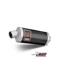 Mivv Slip-On Dakar Black Yamaha Ténéré 700 2019-25