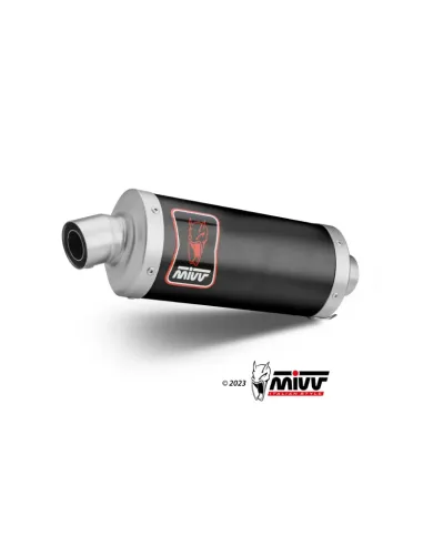 Mivv Slip-On Dakar Black Yamaha Ténéré 700 2019-25