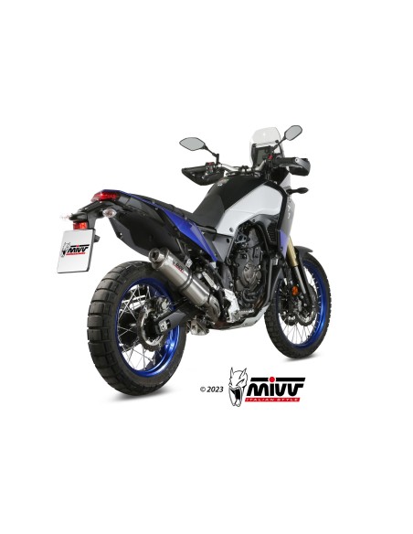 Mivv Slip-On Oval St. Steel Yamaha Ténéré 700 2019-25