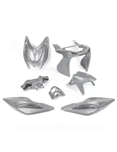 KIT COMPLETO CARROCERÍA GRIS YAMAHA AEROX 50 (97-12)