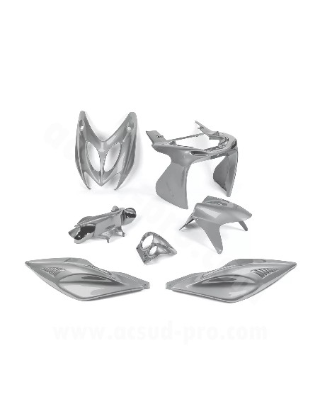 KIT COMPLETO CARROCERÍA GRIS YAMAHA AEROX 50 (97-12)