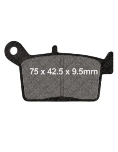 PATILLAS FRENO ORGANICAS EBC VOGE 300 RALLY (22-25)