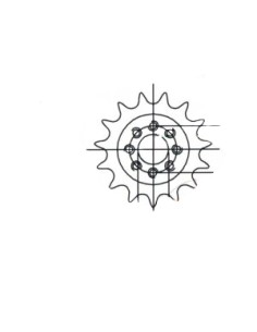 PIÑON 22DIENTES PASO 525 ESJOT GILERA GP 800
