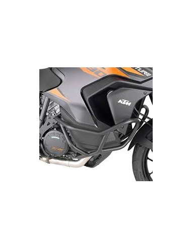 GIVI TN7713 – Defensas de motor tubular específica, negro diámetro del tubular 25 mm / se recomienda realizar el montaje por un