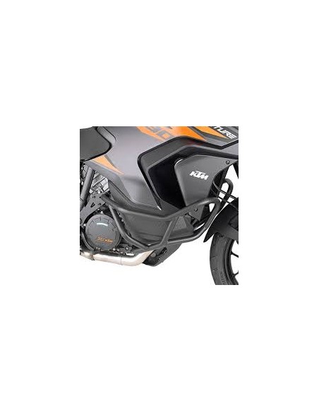 GIVI TN7713 – Defensas de motor tubular específica, negro diámetro del tubular 25 mm / se recomienda realizar el montaje por un