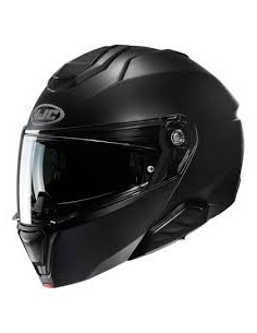CASCO HJC MODULAR I91 SEMI FLAT BLACK