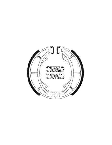 ZAPATAS FRENO SUZUKI EPICURO 125