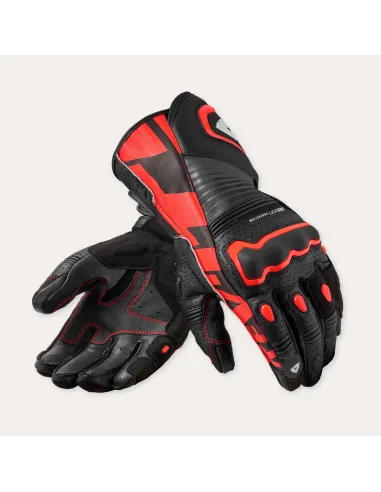 GUANTE ARGON 3 NEGRO-ROJO FLUO