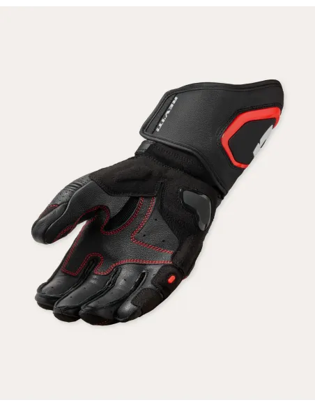 GUANTE ARGON 3 NEGRO-ROJO FLUO