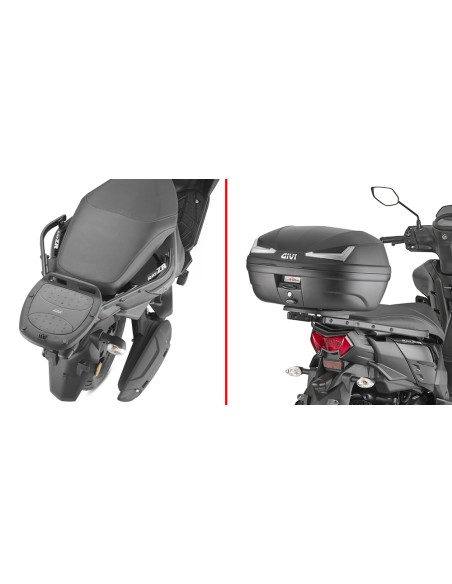 ADAPTADOR POSTERIOR MONOLOCK GIVI YAMAHA CYGNUS RAYZR 125 (24-25)