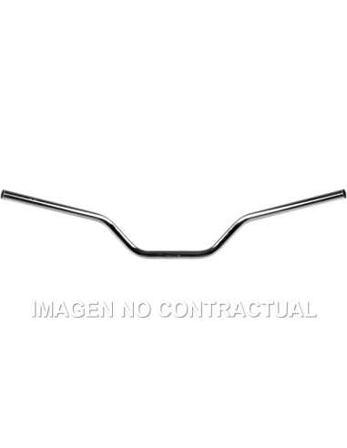 MANILLAR ACERO CROMADO 22 MM