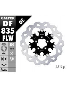 DISCO FRENO WAVE SKULL