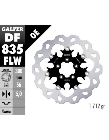 DISCO FRENO WAVE SKULL