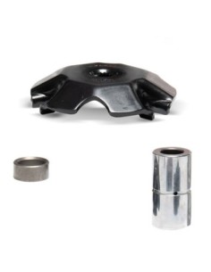 Tapa Rampas y eje Variador Malossi MHR Aluminium