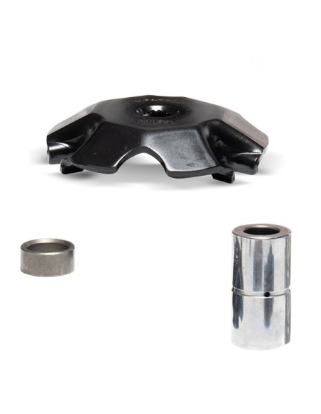 Tapa Rampas y eje Variador Malossi MHR Aluminium