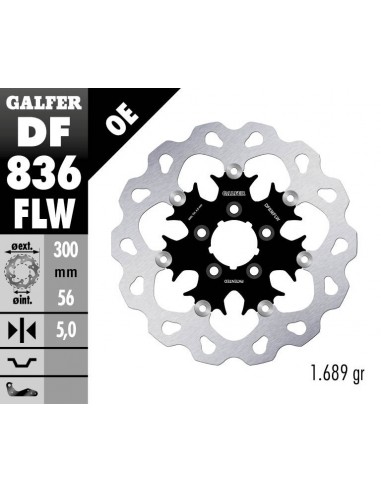 DISCO FRENO WAVE SKULL