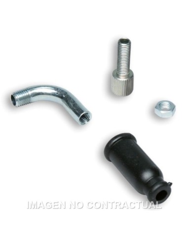 Conjunto conducto inclinado 90º