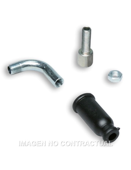 Conjunto conducto inclinado 90º