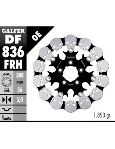 DISCO FRENO WAVE SKULL