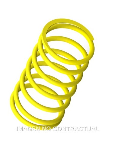 Muelle Polea Conducida Malossi Amarillo Yamaha