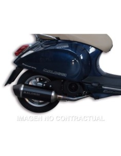 ESCAPE MALOSSI RX BLACK VESPA PRIMAVERA 3V 125 4T