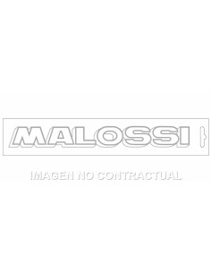 Adhesivo Malossi Cromado