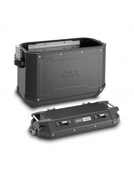 GIVI TREKKER OUTBACK BLACK LINE 37LT MONOKEY DERECHA.