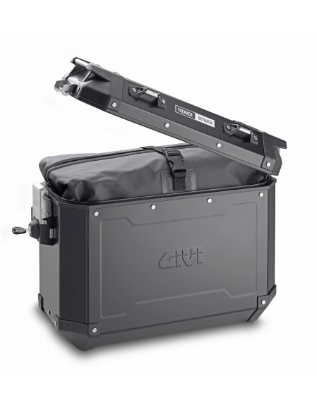 GIVI TREKKER OUTBACK BLACK LINE 37LT MONOKEY DERECHA.