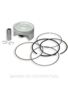 Pistón Malossi D. 75,5 bulón 15 mm Tol. D Piaggio