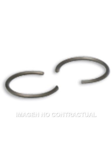Segmentos 45,5X1,5 mm Cromados Honda NSR 50