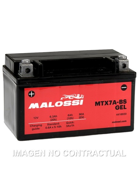 BATERÍA MALOSSI MTX7A-BS GEL