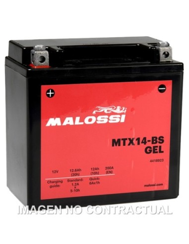 BATERIA MALOSSI MTX14-BS GEL