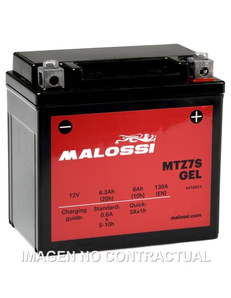 BATERÍA MALOSSI MTZ7S GEL