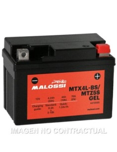 BATERIA MALOSSI MTX4L-BS/ MTZ5S GEL