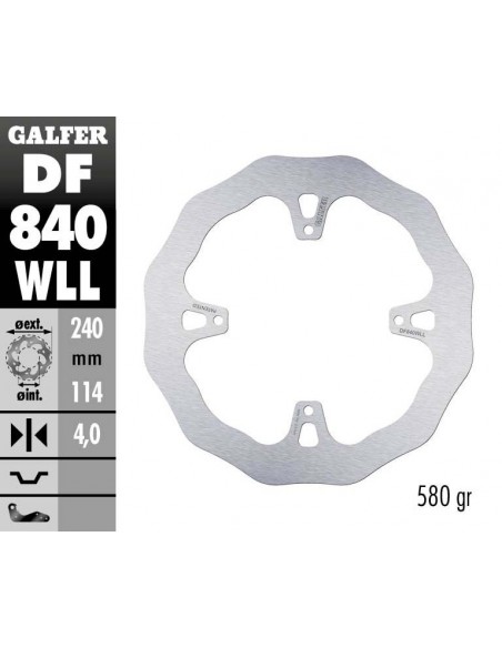 DISCO WAVE FIJO DF840W 