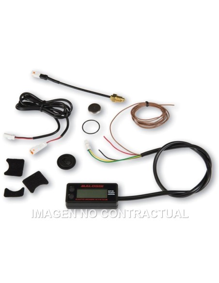 Rapid Sense System Malossi Controlador RPM Temp Hour meter